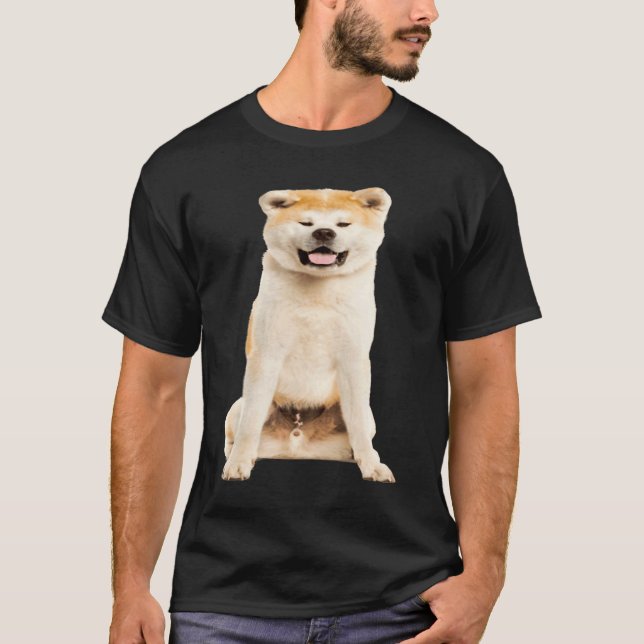 Camiseta Cute Akita Inu (Anverso)