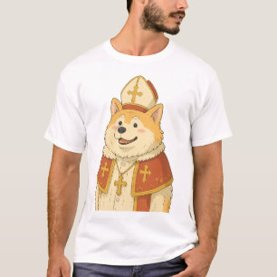 Camiseta Cute Akita Papa - Diseño Divertido de Perro