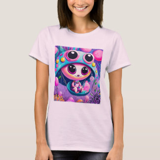 Camiseta Cute Alien