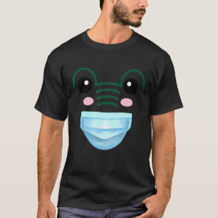 Camiseta Cute Alligator Wearing Face Mask Crocodile Animal