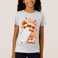 Cute Alpaca Fantasma Halloween Otoño