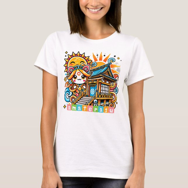 Camiseta Cute amaterasu (Anverso)
