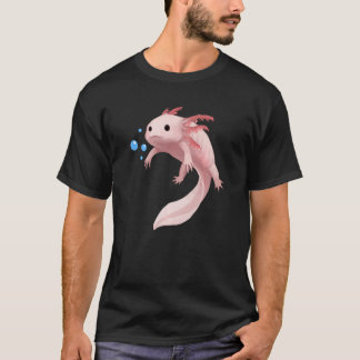 Camiseta Cute Ambystoma Mexicanum Kids Boy Girl Salamander 