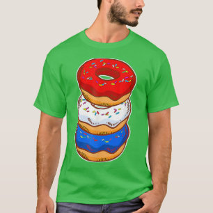 Camiseta Cute American Donut Pastry Lover Baking 4th of Jul