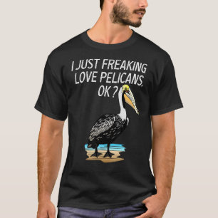 Camiseta Cute amor pelicano Pelícano sólo amor frívolo Peli