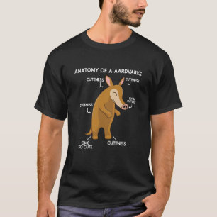 Camiseta Cute Anatomy Aardvark