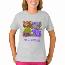 Cute and Adorable Cheetah and Elephant Friends