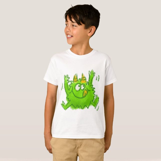 Camiseta Cute Animal Drawing (Anverso completo)