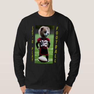 Camiseta Cute Animal Football player