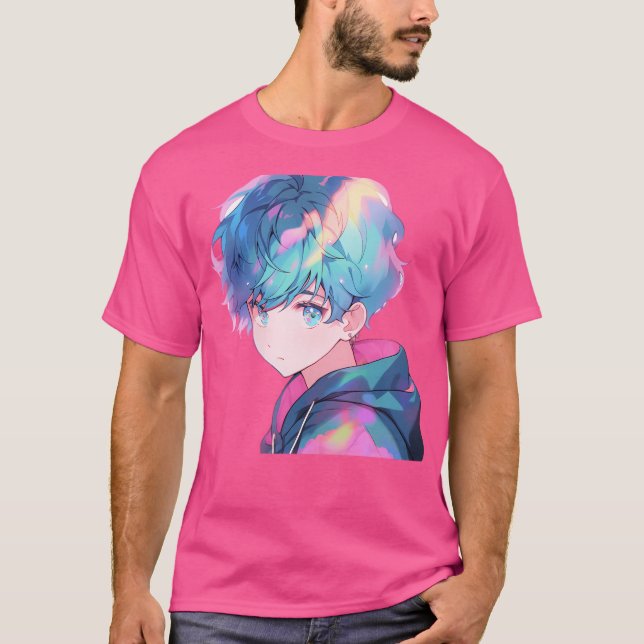 Camiseta Cute Anime Boy (Anverso)