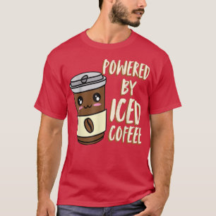 Camiseta Cute Anime con café helado