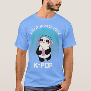 Camiseta Cute Anime Panda Bubble Tea Boba Kawaii K-Pop Anim