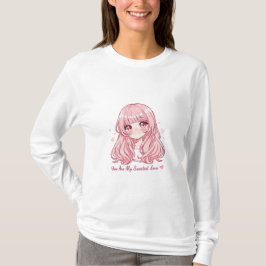 Camiseta Cute Anime Valentine Sweatshirt
