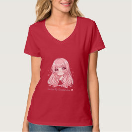 Camiseta Cute Anime Valentine Sweatshirt