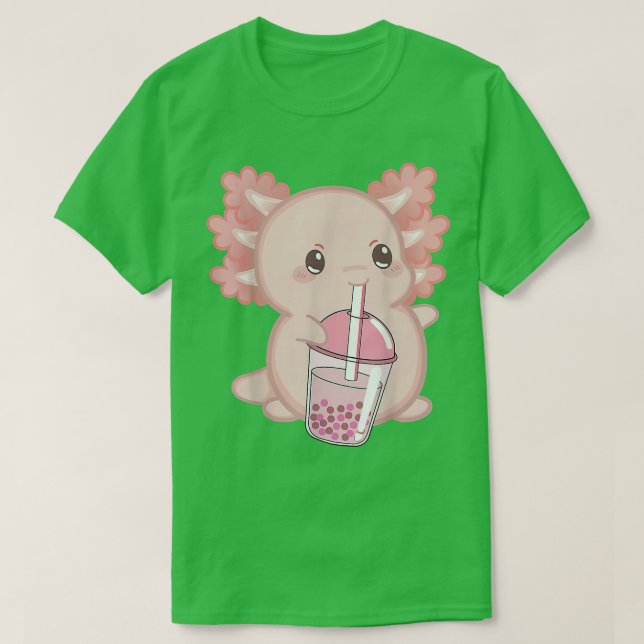 Camiseta Cute Aolotal japonés de fresa de anime rosa Ka (Diseño del anverso)