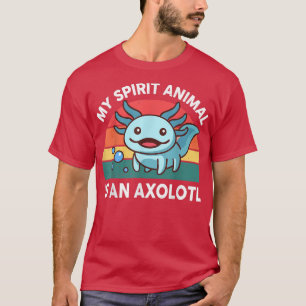 Camiseta Cute Aolotl Mi Animal Espiritual Es Un Aolotl