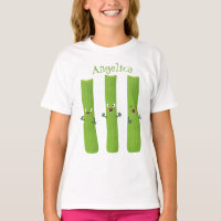 Cute apio palitos trio verduras personalizados
