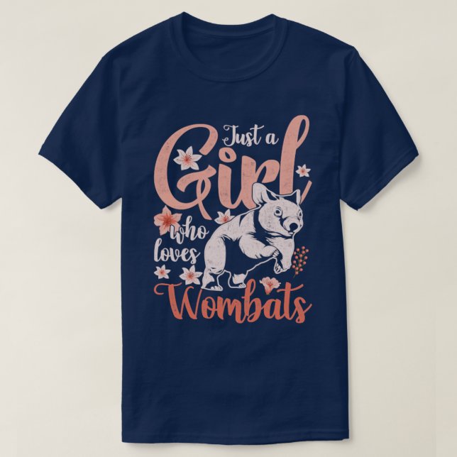 Camiseta Cute Aussie Wombats (Diseño del anverso)