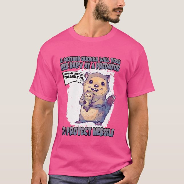 Camiseta Cute australiano Quokka T equipo para el Día de la (Anverso)