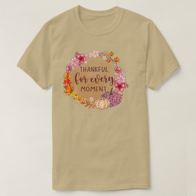 Camiseta Cute Autumn For Women (Diseño del anverso)