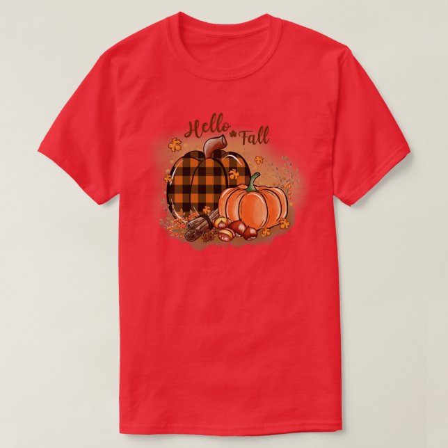 Camiseta Cute Autumn Spirit2 (Diseño del anverso)