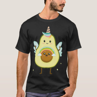 Camiseta Cute avocado unicornio