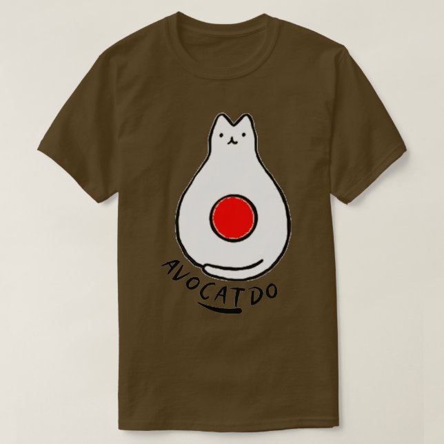 Camiseta Cute AVOCATDO (Diseño del anverso)