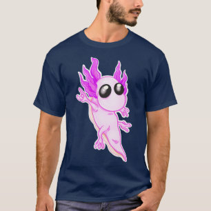 Camiseta Cute Axolotl Funny Salamander Amfibios