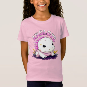 Camiseta Cute Axolotl Kawaii 