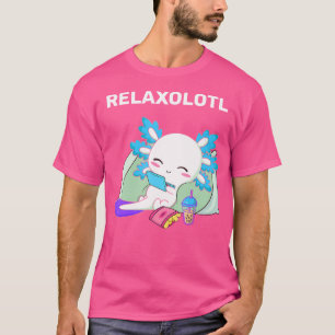Camiseta Cute Axolotl Lover Mexicano Salamander Relaxolotl