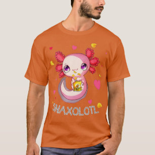 Camiseta Cute Axolotl Lover Snaxolotl  (75) 