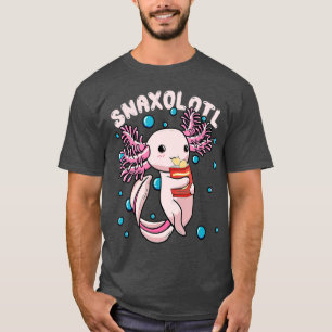 Camiseta Cute Axolotl Lover Snaxolotl (98)