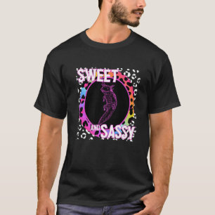 Camiseta Cute Axolotl Nostalgia de los años 90 Leopardo Arc