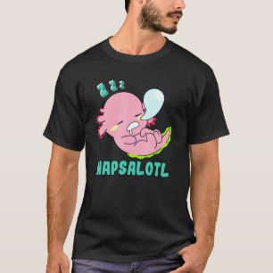 Camiseta Cute Axolotl  Salamandra Mexicana Napsalotl