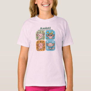 Camiseta Cute Axolotl Seasons Collection - Temporadas