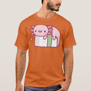 Camiseta Cute Axolotl Sushi Doodle Funny