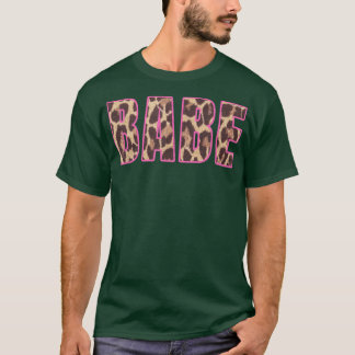 Camiseta Cute Babe Leopard Print Bridal Bachelorette Party 