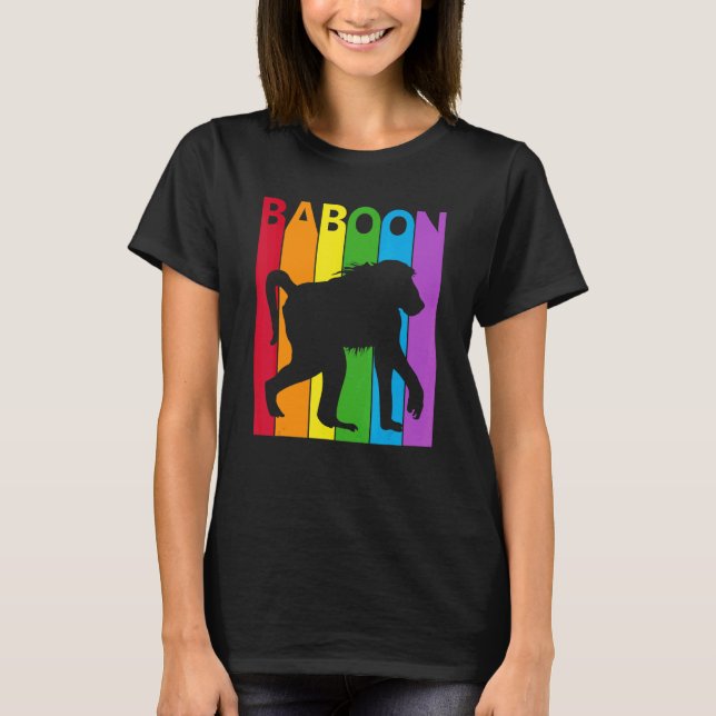 Camiseta Cute Baboon Costume Baboon Animal (Anverso)