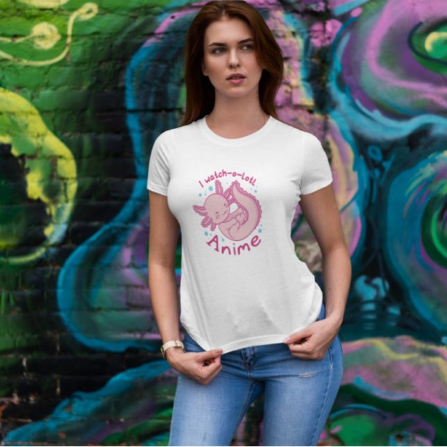 Camiseta Cute Baby Axolotl Anime 	 (Subido por el creador)