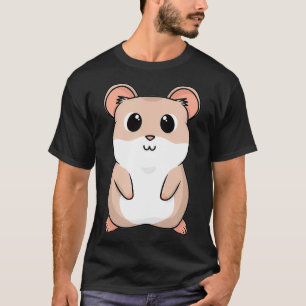 Camiseta Cute Baby Chibi Kawaii Animal Hamster