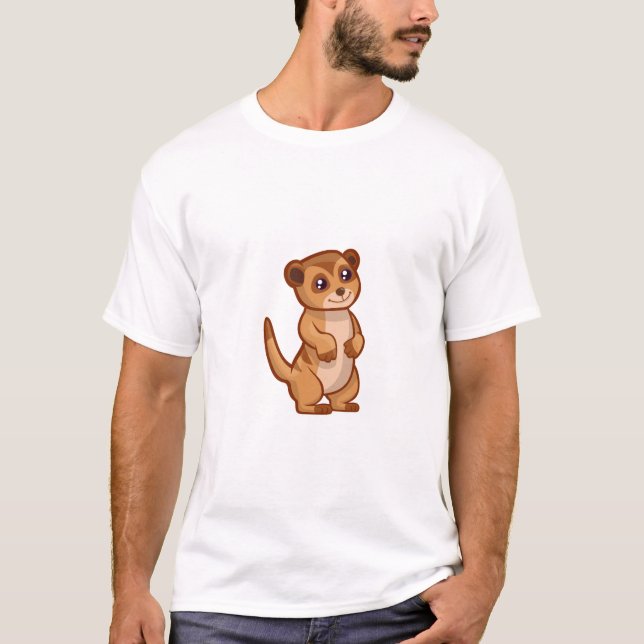 Camiseta Cute Baby Meerkat (Anverso)