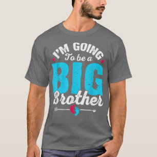 Camiseta Cute Baby Pregnancy Promoted Big Bro Soon To Be Br