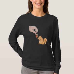 Camiseta Cute Baby Squirrel Red Squirrel Animal Amigo