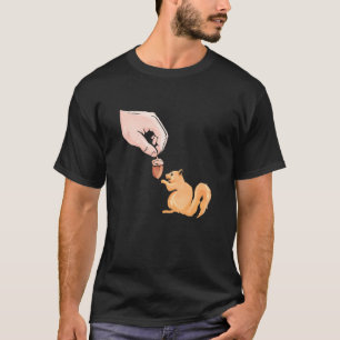 Camiseta Cute Baby Squirrel Red Squirrel Animal Amigo