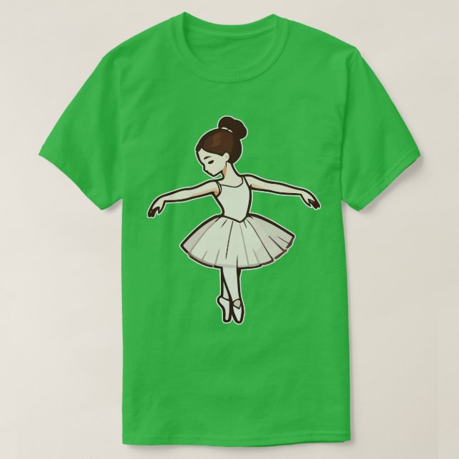 Camiseta Cute Ballerina (Diseño del anverso)
