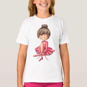 Camiseta Cute Ballerina Pink Tutu