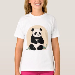 Camiseta Cute Bamboo Bear