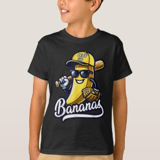 Camiseta Cute Bananas Orgulloso Nombre Gráfico Bananas Atra