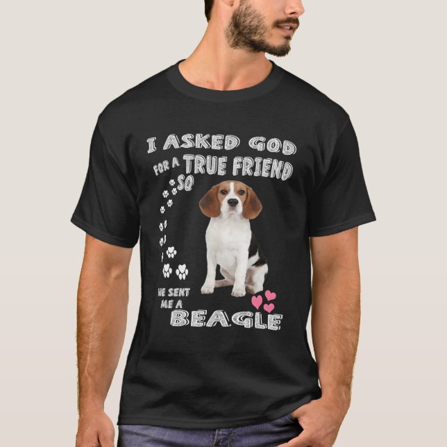 Camiseta Cute Beagle Regalos Gracioso Inglés Beagle Costume (Anverso)