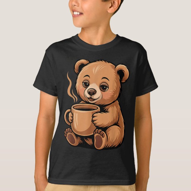 Camiseta Cute Bear Design For Bear Lover And Bear  (Anverso)